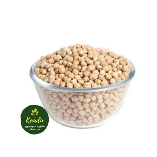 channa is kept in a glass bowl