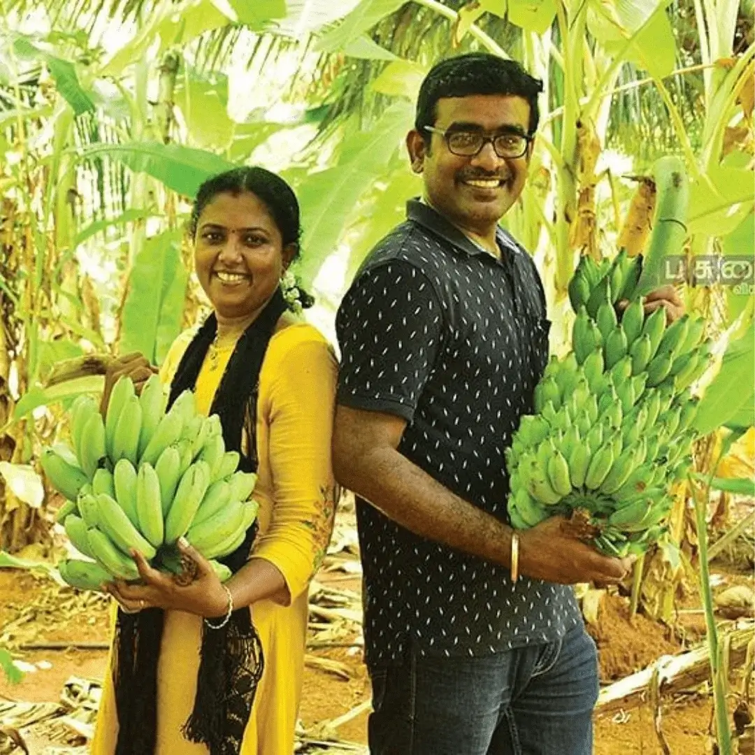 Mr. Arun Kumar Gandhi, the founder of Kaadu Organics, was featured in Pasumai Vikatan