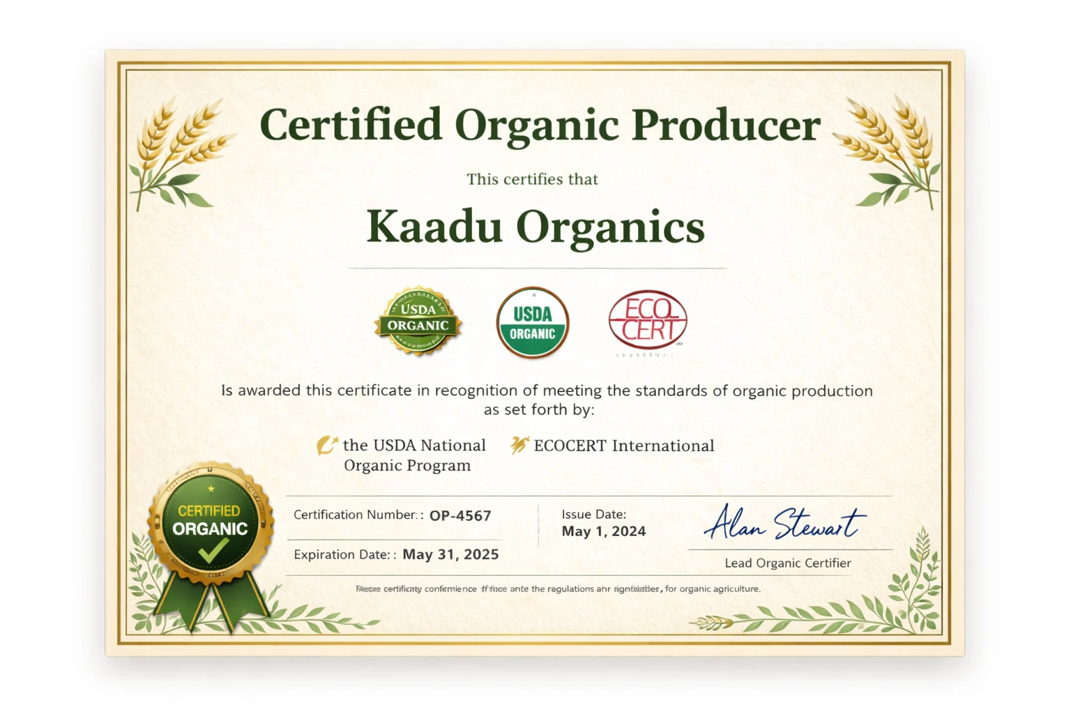kaadu organic three