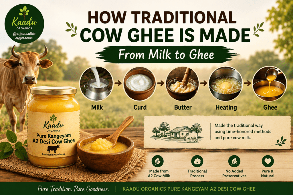 traditional cow ghee