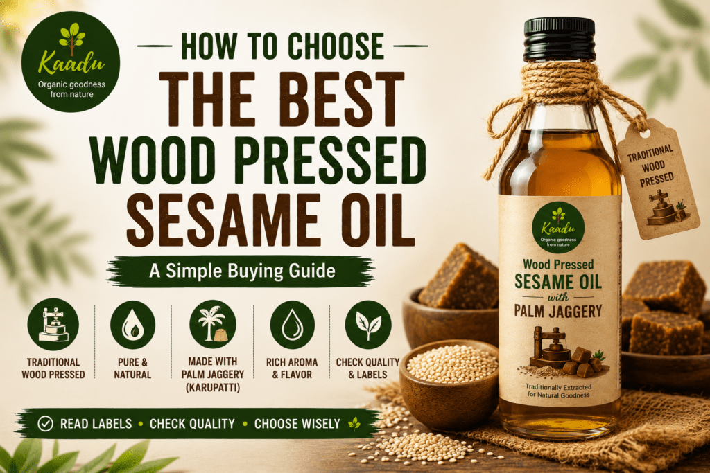 wood pressed sesame oil