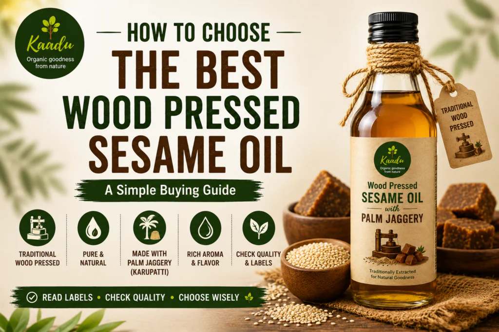 wood pressed sesame oil